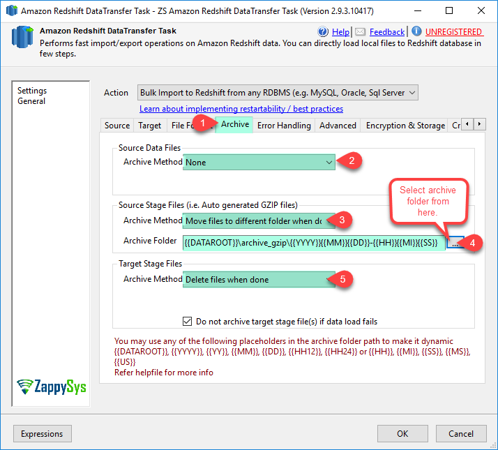 SSIS Amazon AWS Redshift Data Transfer Task