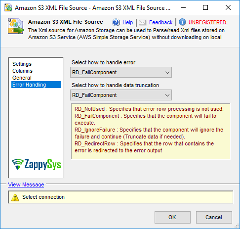 SSIS Amazon S3 XML File Source