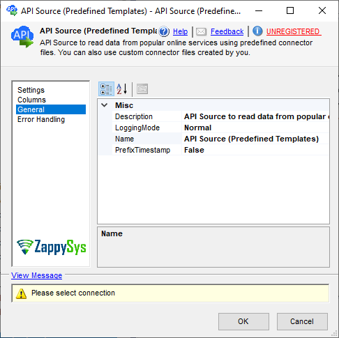 SSIS API Source General