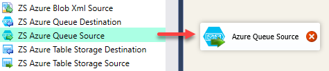 SSIS Azure Queue Storage Source - Drag and Drop