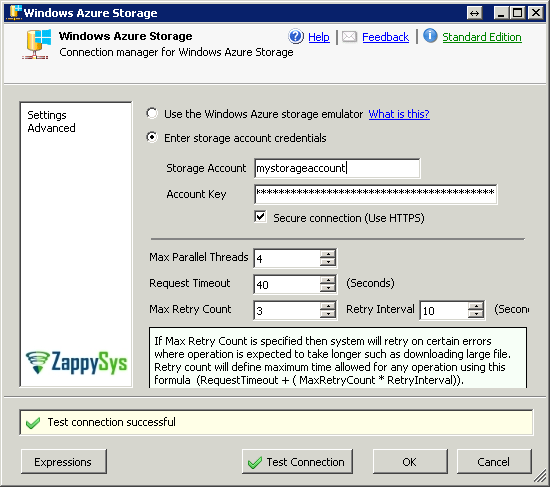 configure-ssis-azure-storae-task