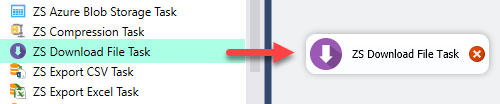 SSIS Download File Task - Drag and Drop