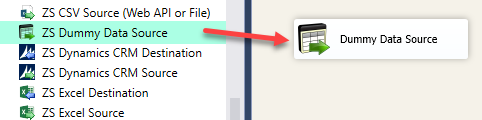 SSIS DummyData Source - Drag and Drop
