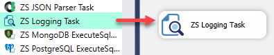 SSIS ZS Logging Task - Drag and Drop