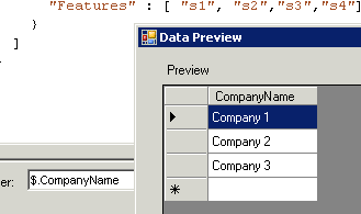 SSIS JSON Source Adpater - JSONPath filter