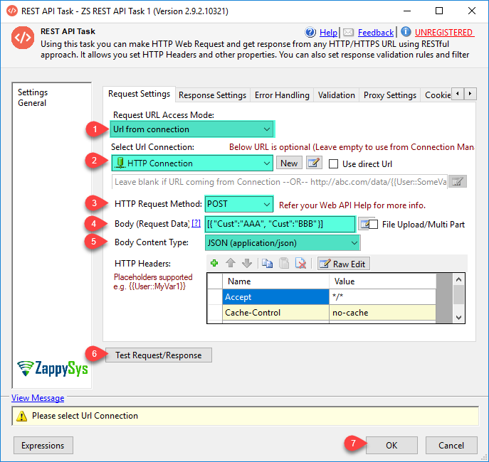 SSIS REST Api Task - Response Variable