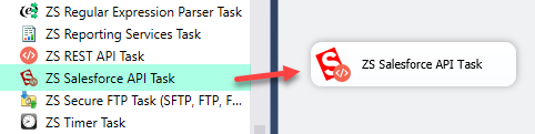 SSIS Salesforce API Task - Drag and Drop