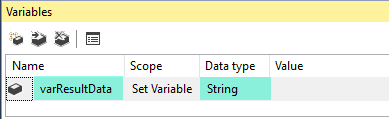 Create Variable
