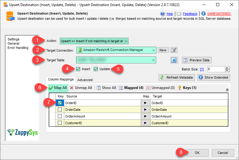 SSIS SQL Upsert option