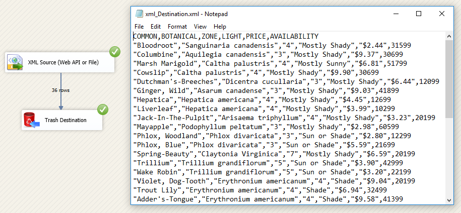 How to read-extract XML records from file in SSIS